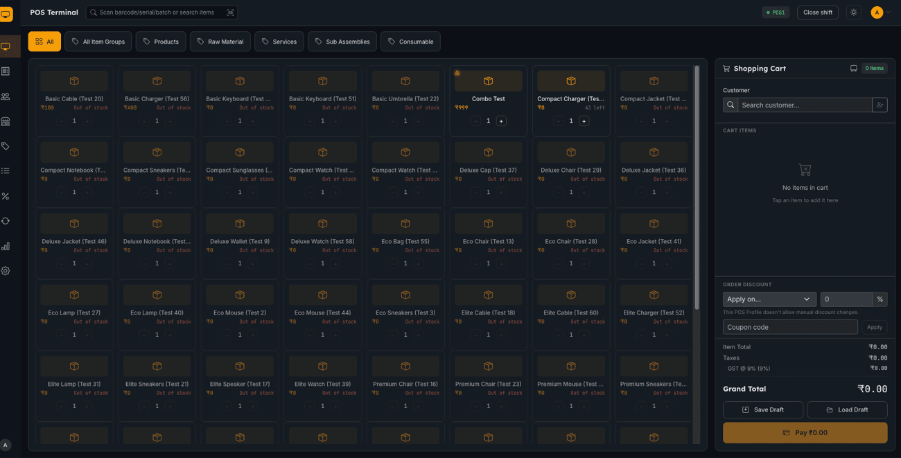 Easy POS Terminal